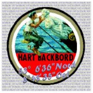 53°6'36''N8°48'35''O Bild des Covers der CD von Hart Backbord